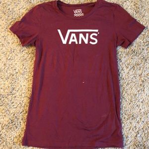VANS Maroon tee